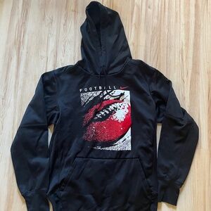 Hoodie Football Graphic Sweatshirt